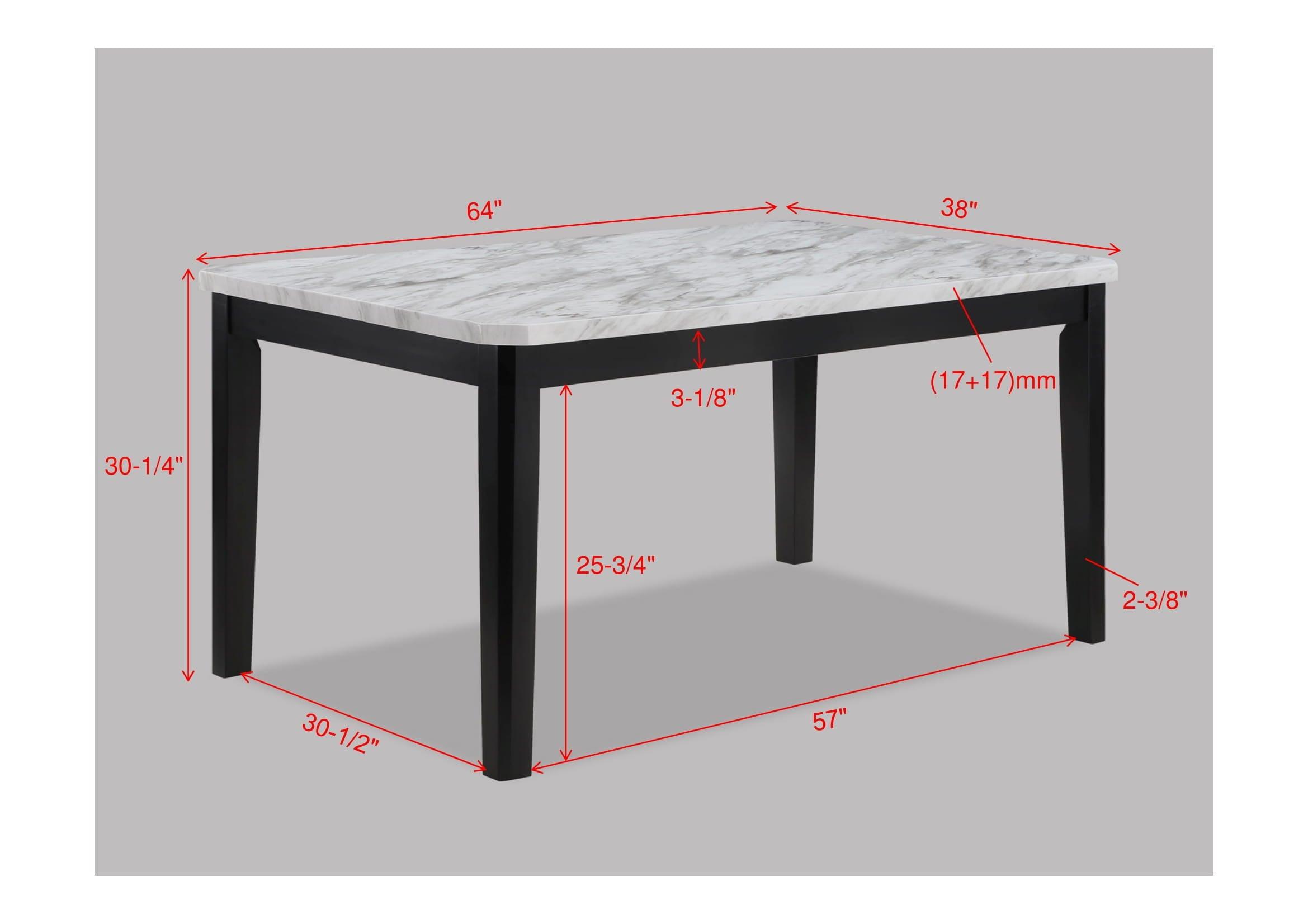 Crown Mark - Pascal - Dining Table - 5th Avenue Furniture