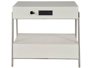 Universal Furniture - New Modern - Ingrid Nightstand - Gray - 5th Avenue Furniture