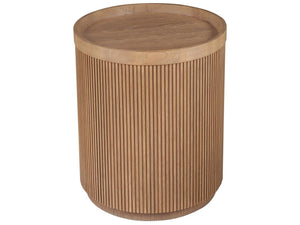 Universal Furniture - New Modern - Lumi Side Table - Light Brown - 5th Avenue Furniture