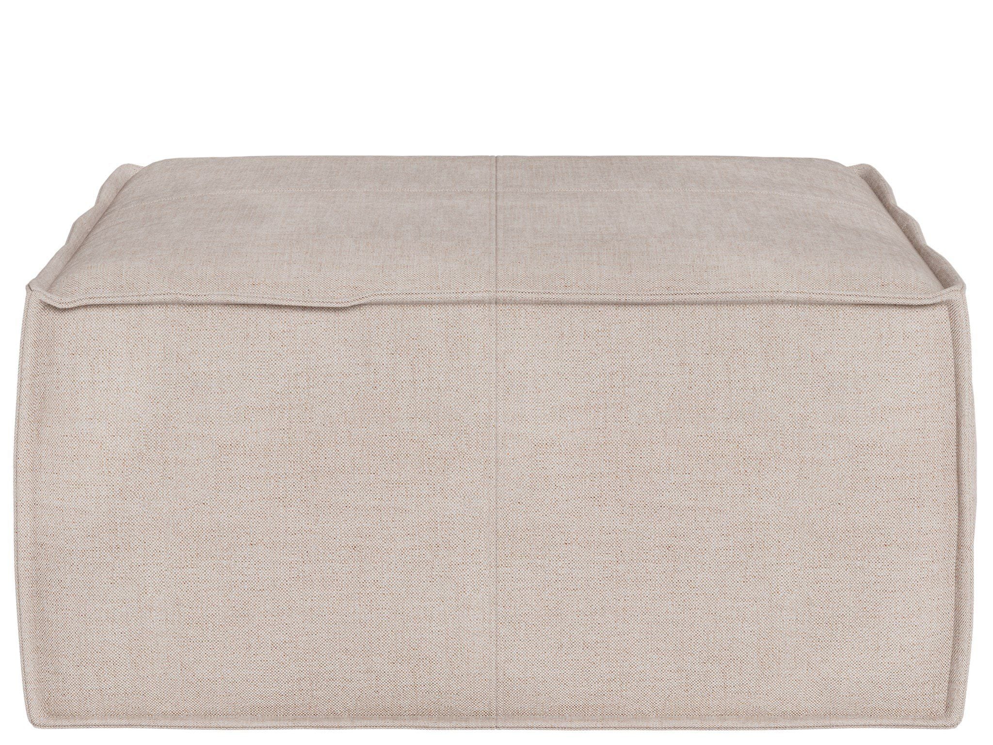 Bottega - Poof Ottoman Large - Special Order - Beige