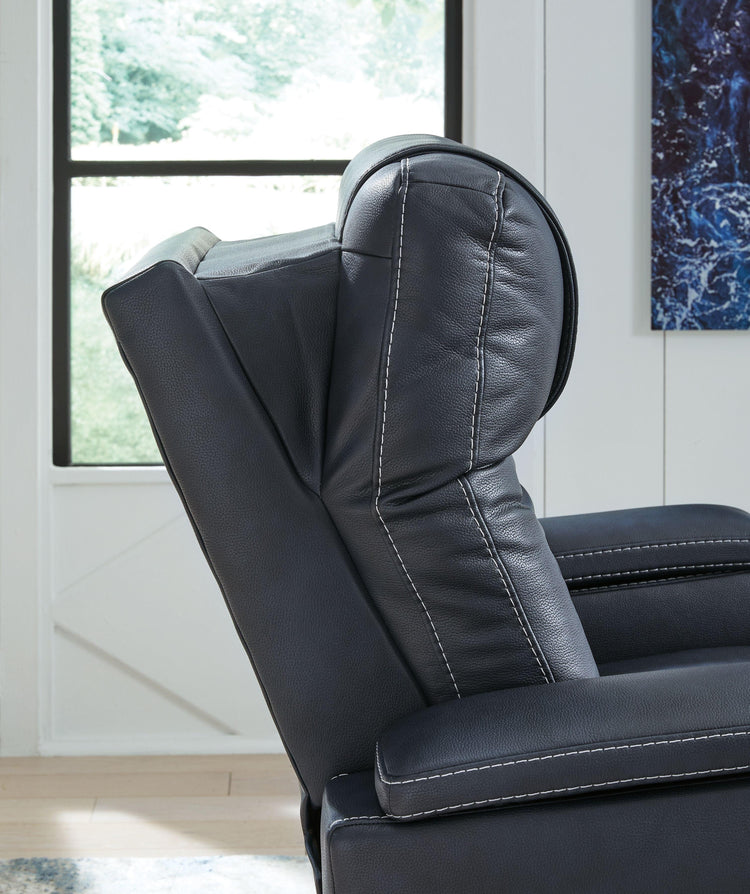 Signature Design by Ashley® - Feazada - Power Recliner With Adj Headrest - 5th Avenue Furniture