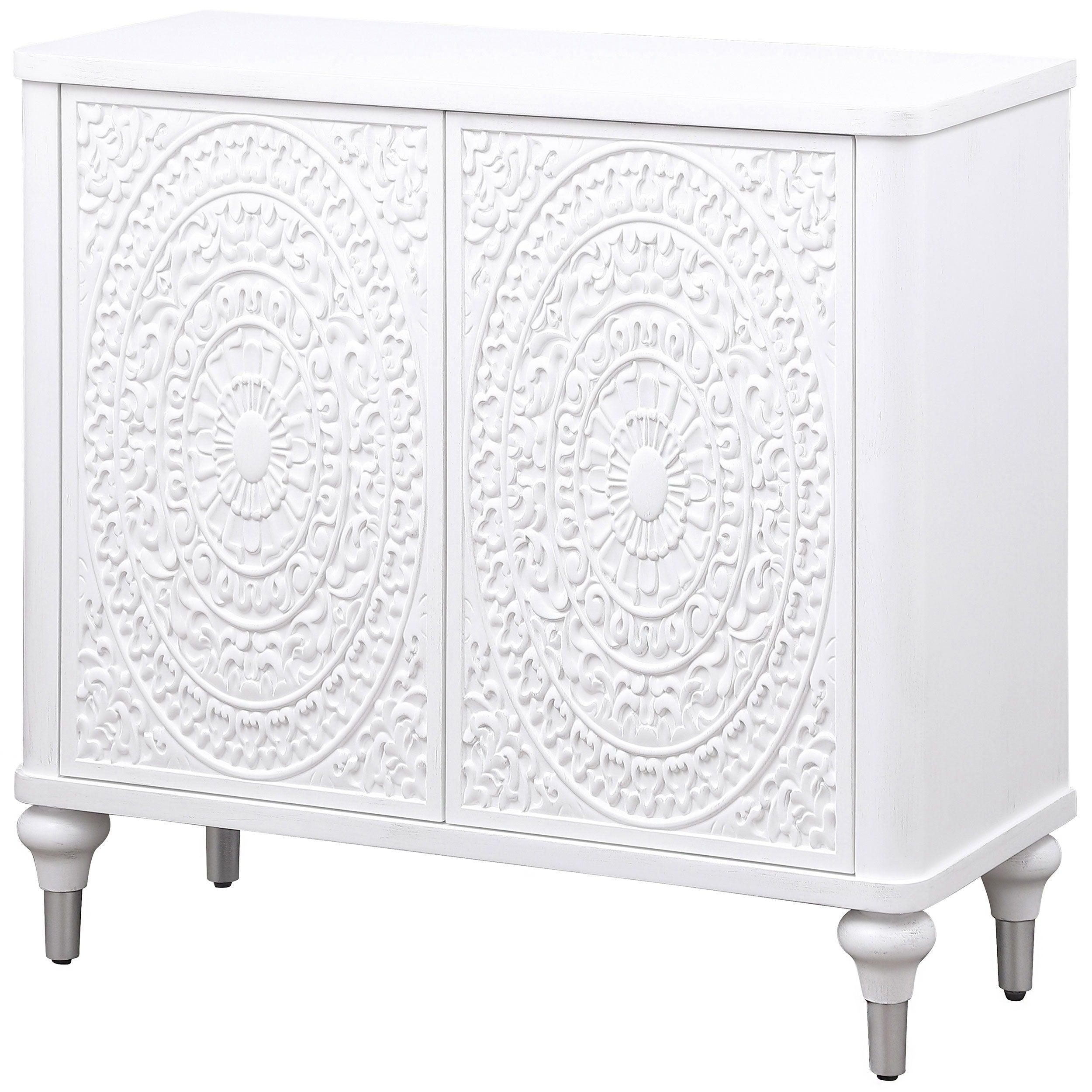 Coaster Fine Furniture - Cardella - Accent Cabinet - White - 5th Avenue Furniture