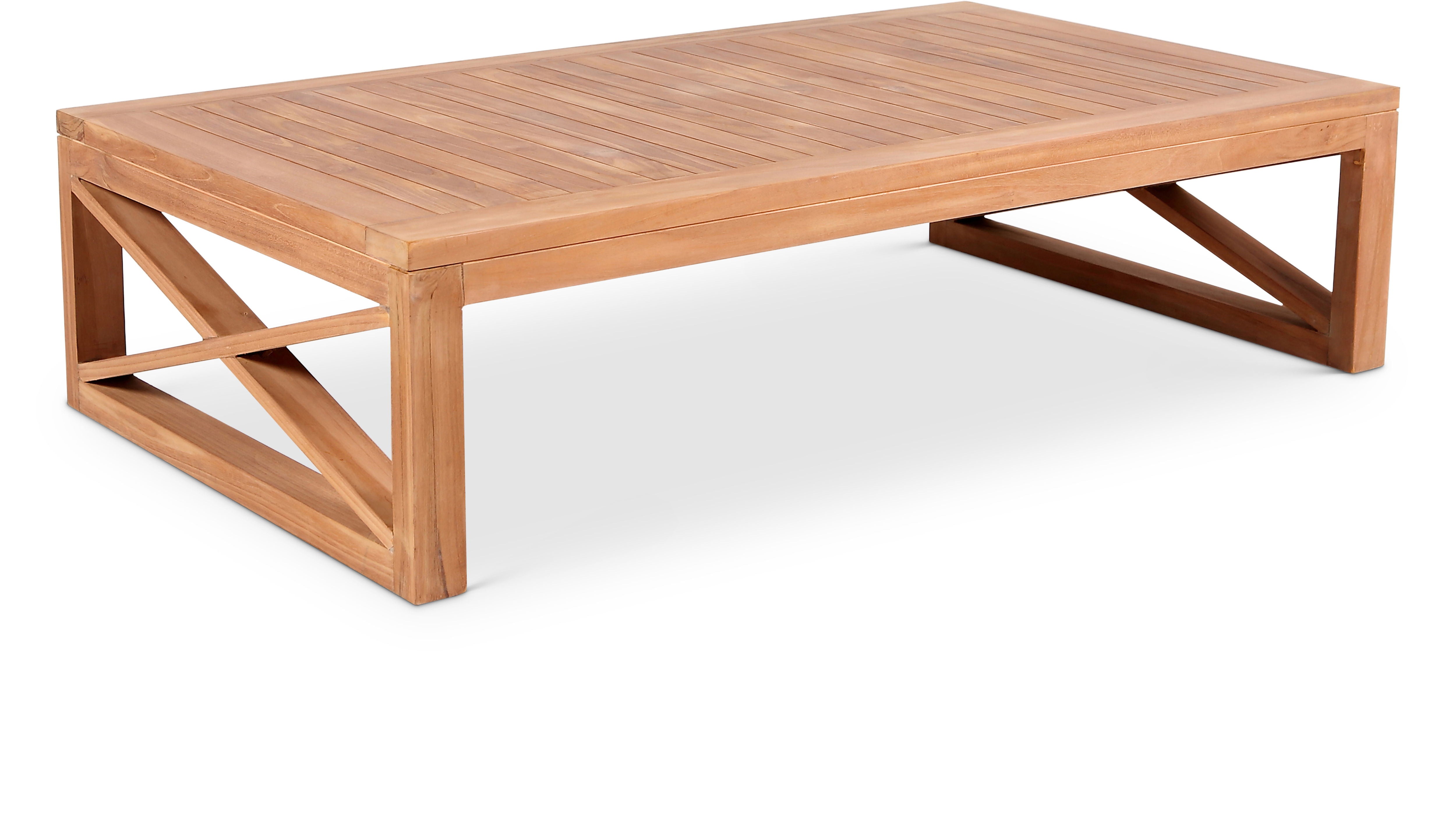 Anguilla - Teak Outdoor Coffee Table - Natural