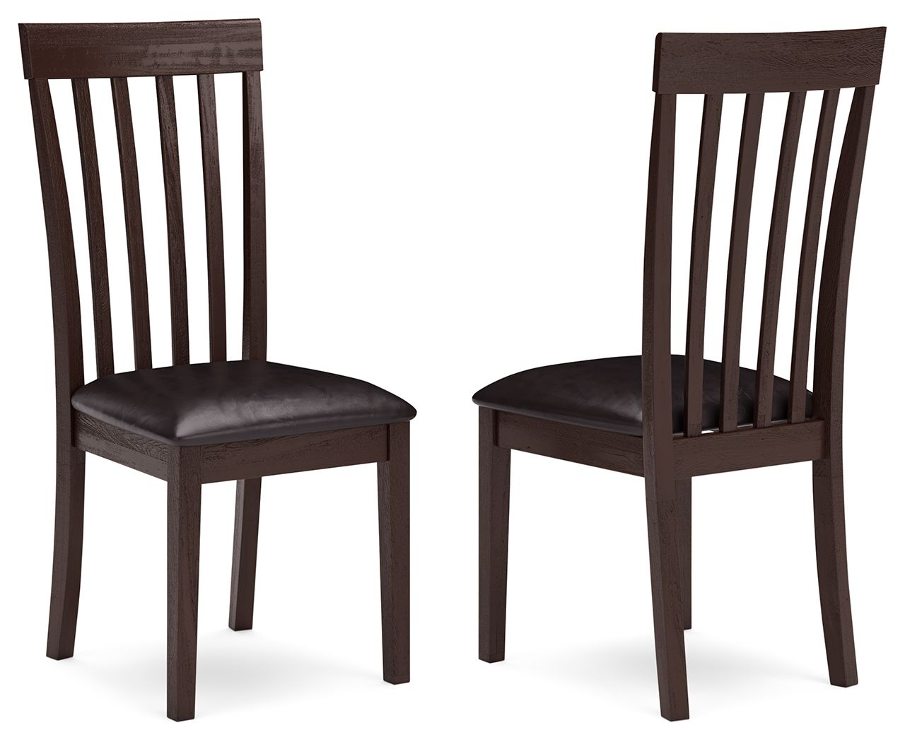 Osric - Dark Brown - Dining UPH Side Chair (Set of 2)