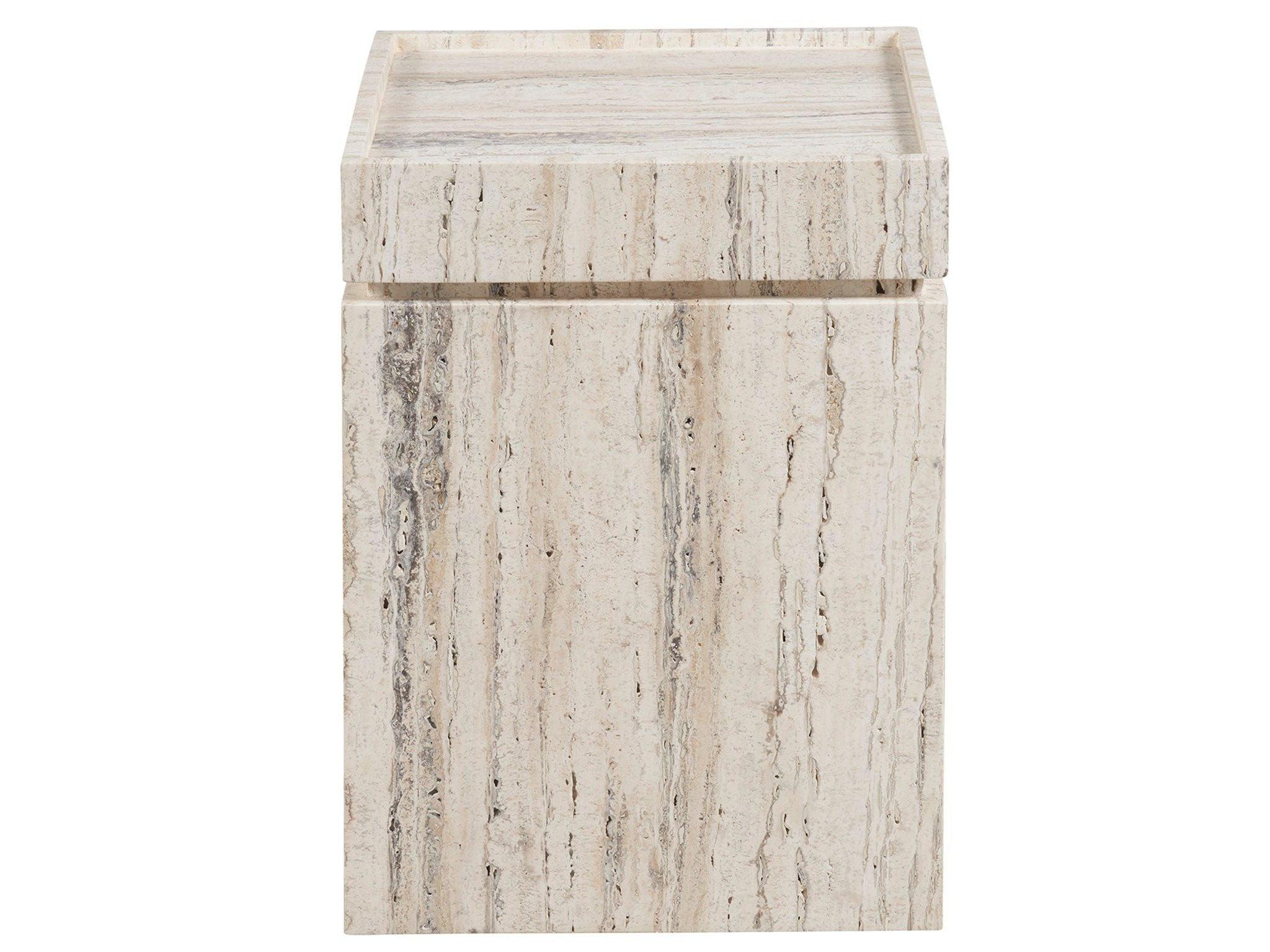 Universal Furniture - New Modern - Daxton Accent Table - White - 5th Avenue Furniture