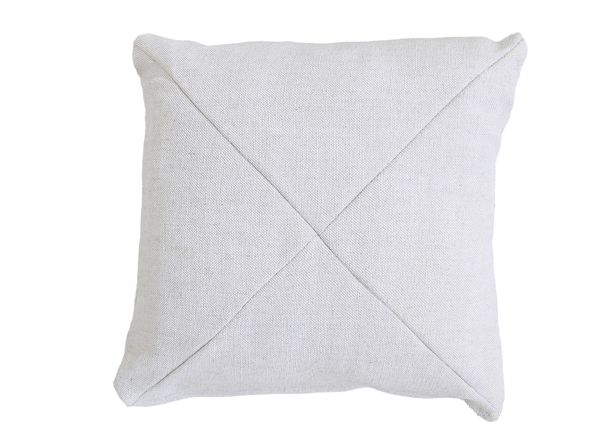 20" x 20" Pillow Outdoor Miter Cut, Special Order - White