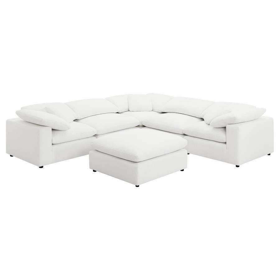 Raleigh - Sectional - Ivory