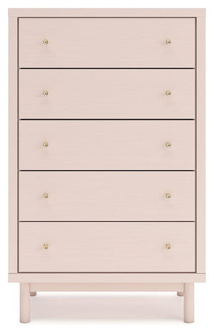 Signature Design by Ashley® - Wistenpine - Blush - Five Drawer Chest - 5th Avenue Furniture