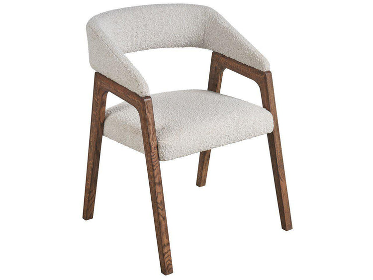 Universal Furniture - New Modern - Barrel Back Dining Chair - White - 5th Avenue Furniture