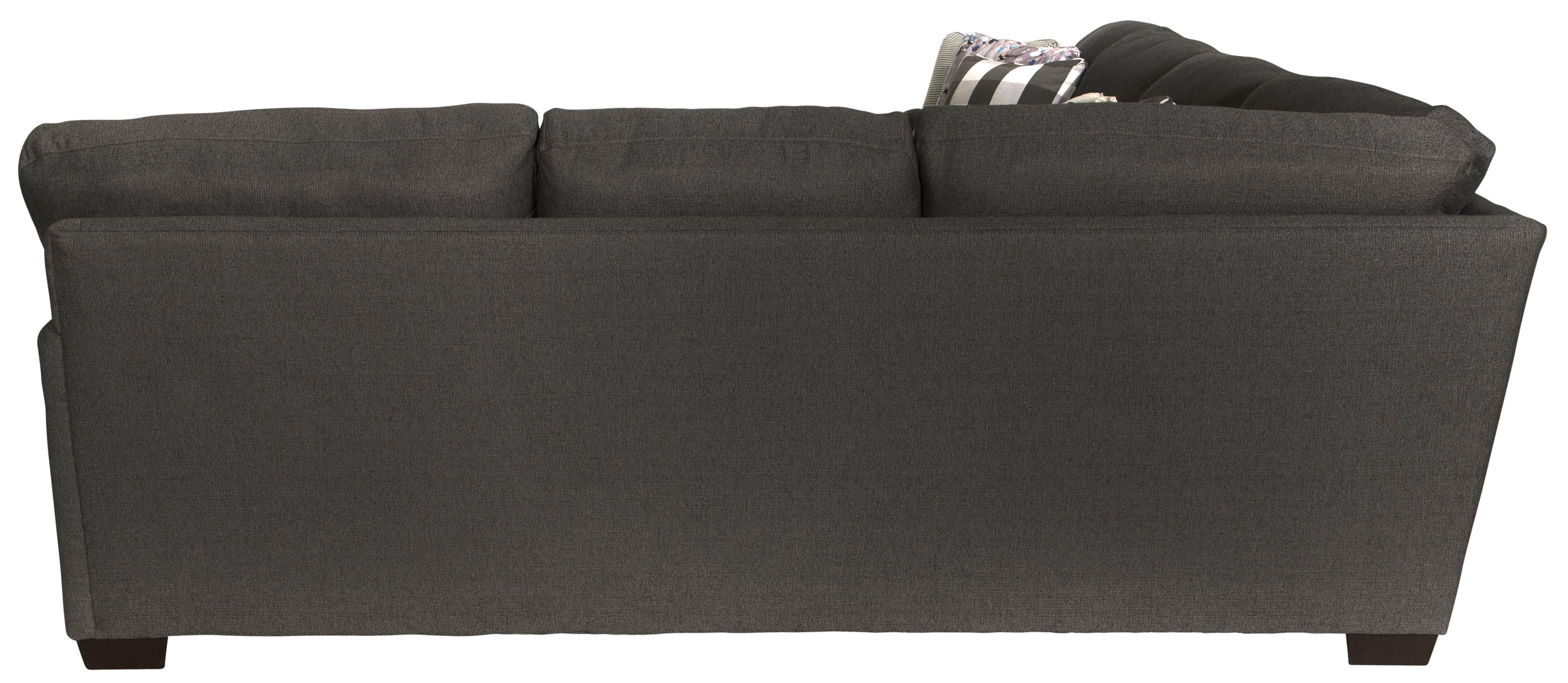 Jackson - Crawford - Sectional With Ottoman And Pillows - 5th Avenue Furniture