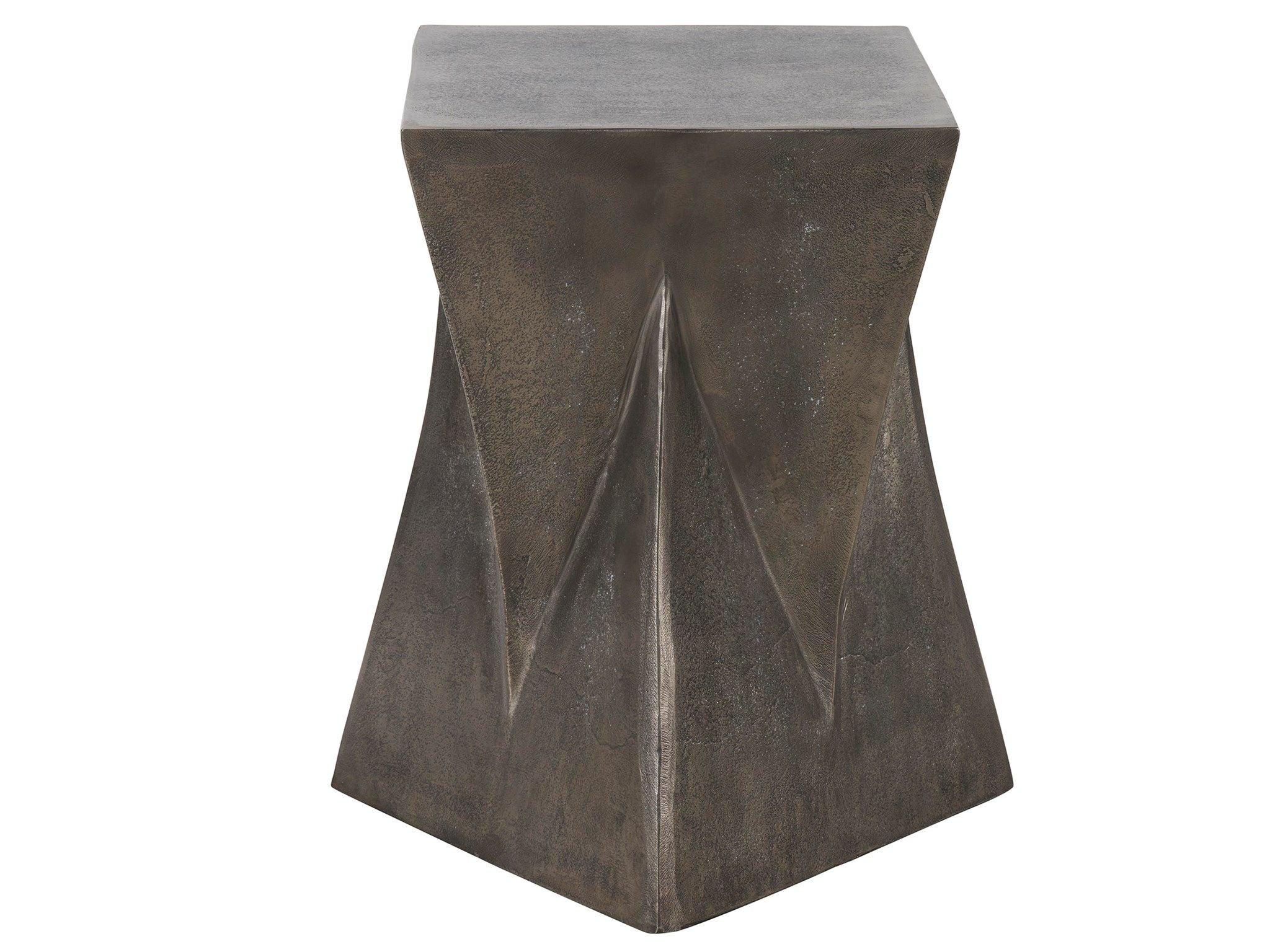 Universal Furniture - New Modern - Persephone Side Table - Dark Gray - 5th Avenue Furniture