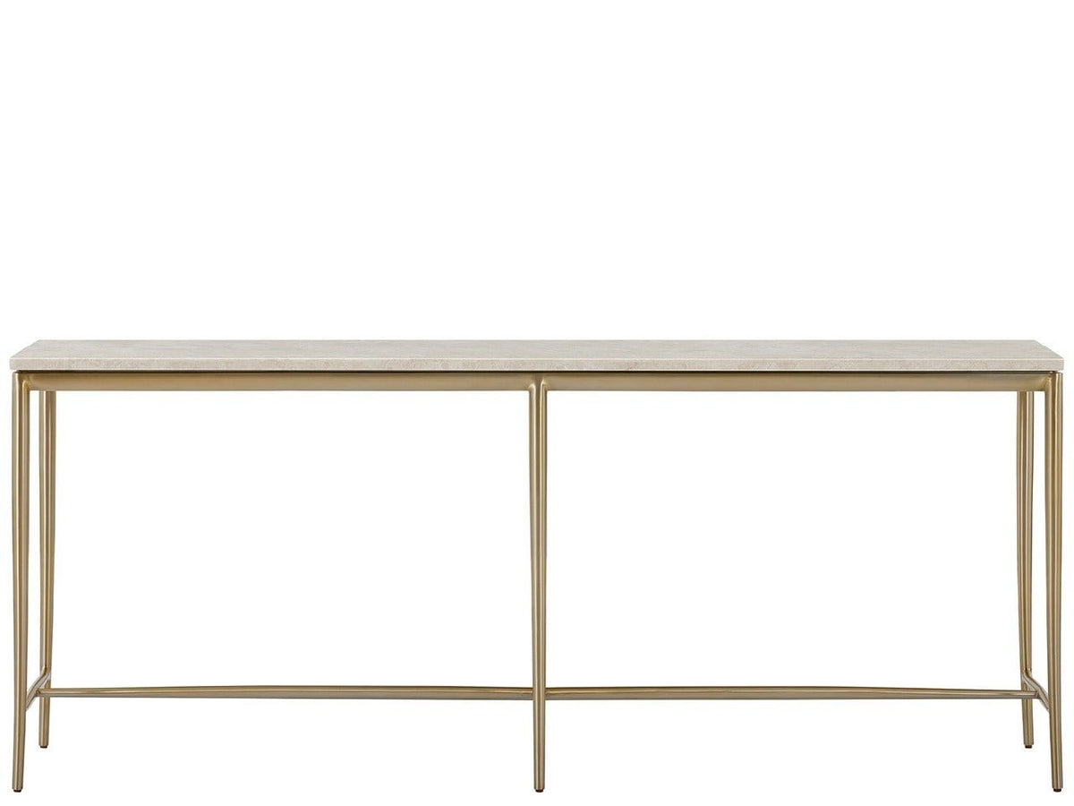 Velora - Amalfi Console - Beige / Desert Gold