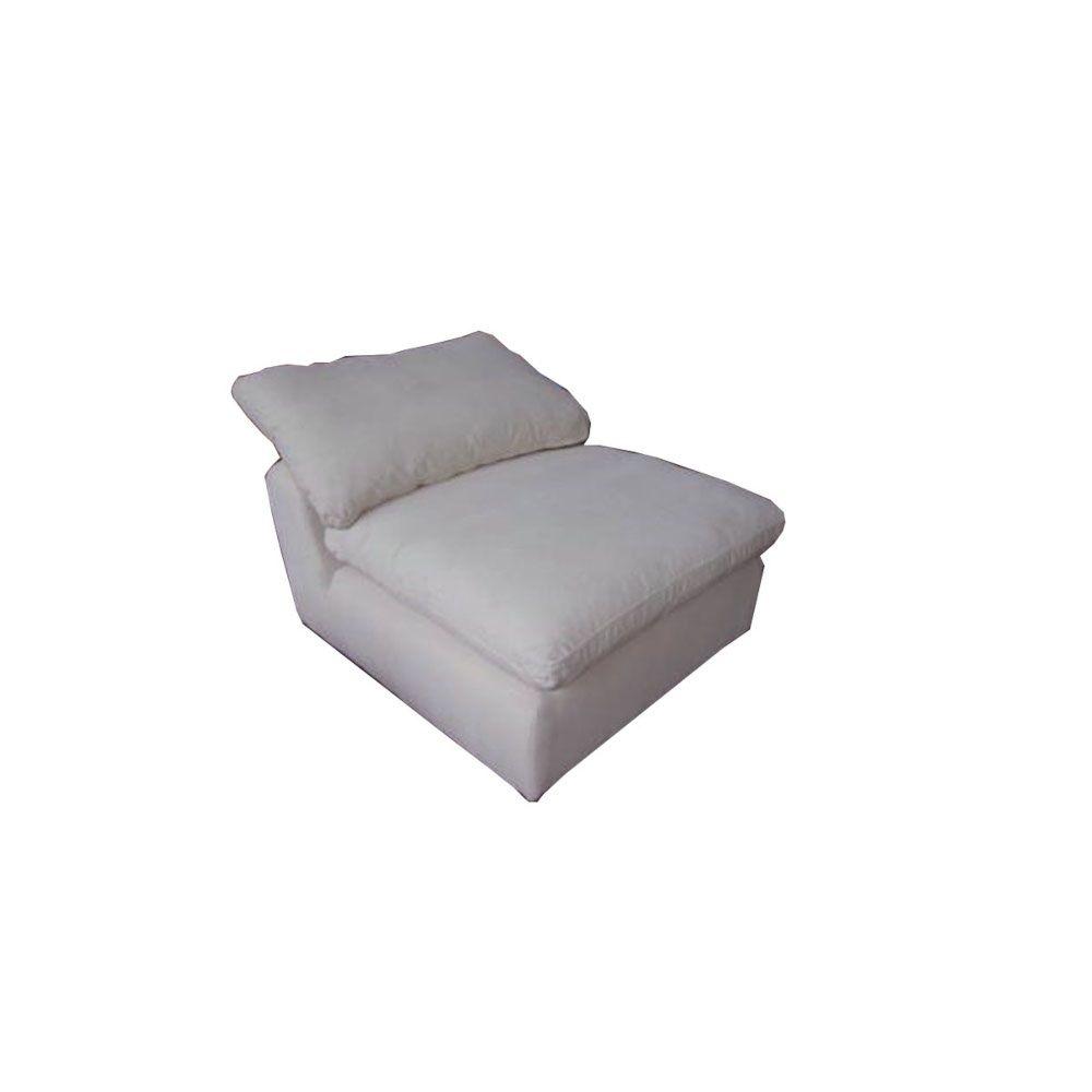 ACME - Naveen - Modular Armless Chair - Ivory - 5th Avenue Furniture