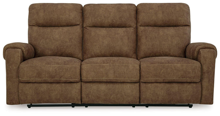 Signature Design by Ashley® - Edenwold - Brindle - Reclining Sofa - 5th Avenue Furniture