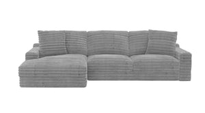 Jackson - Comfrey - 2 Piece Sofa / Chaise - 5th Avenue Furniture