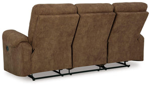 Signature Design by Ashley® - Edenwold - Brindle - Reclining Sofa - 5th Avenue Furniture