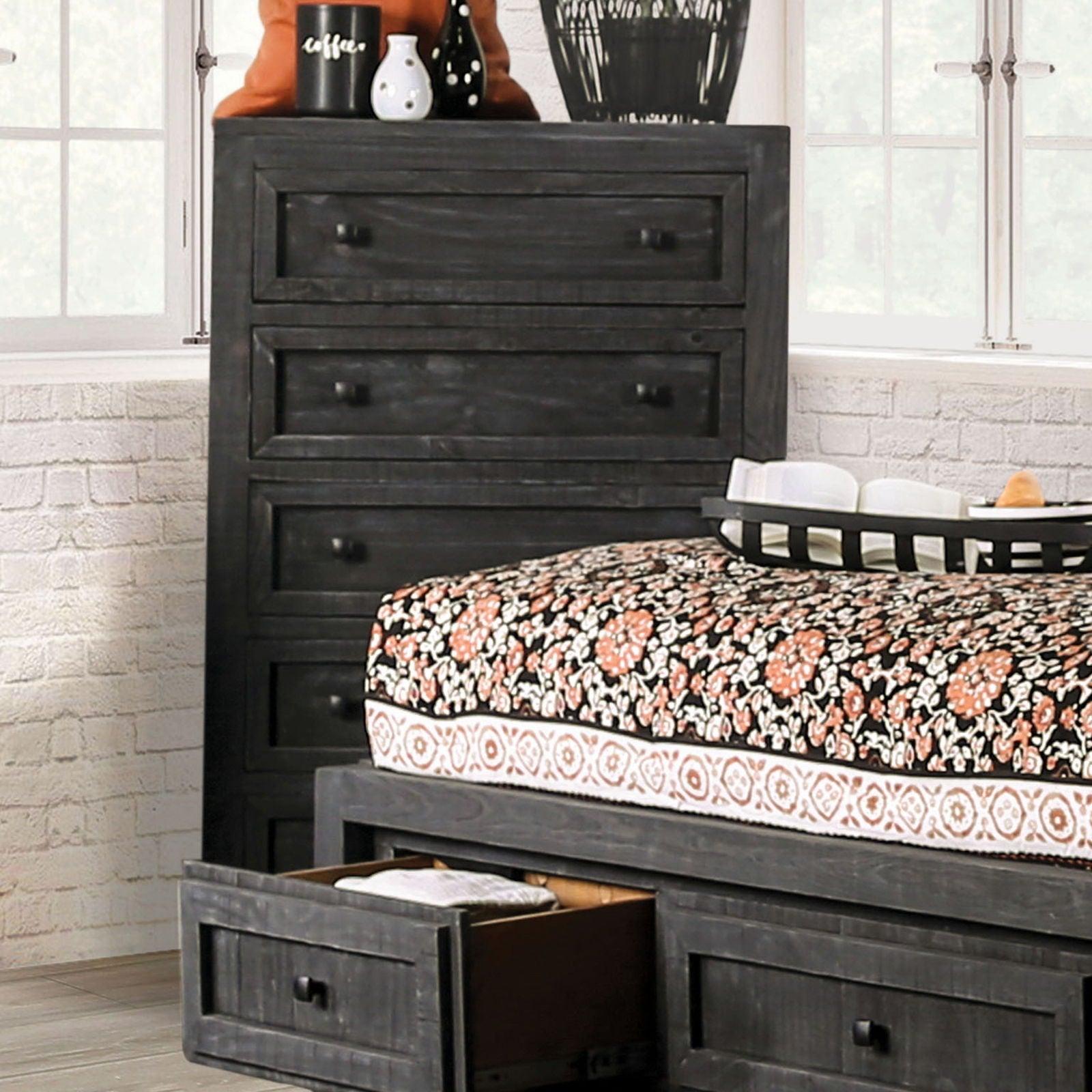 Furniture of America - Oakridge - Chest - Charcoal - 5th Avenue Furniture