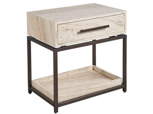 Universal Furniture - New Modern - Dove Nightstand - White - 5th Avenue Furniture