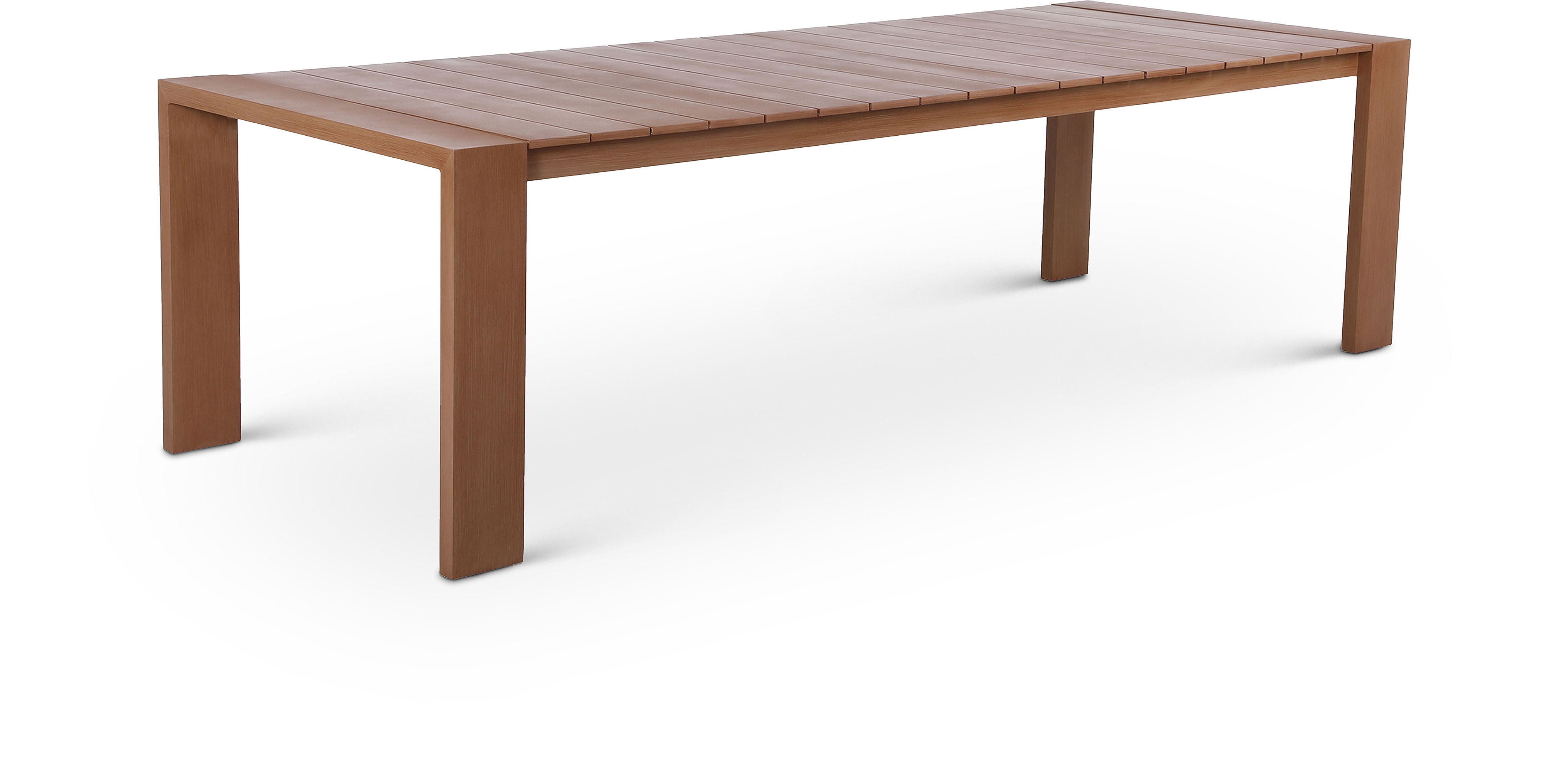 Maui - Outdoor Patio Dining Table - Natural