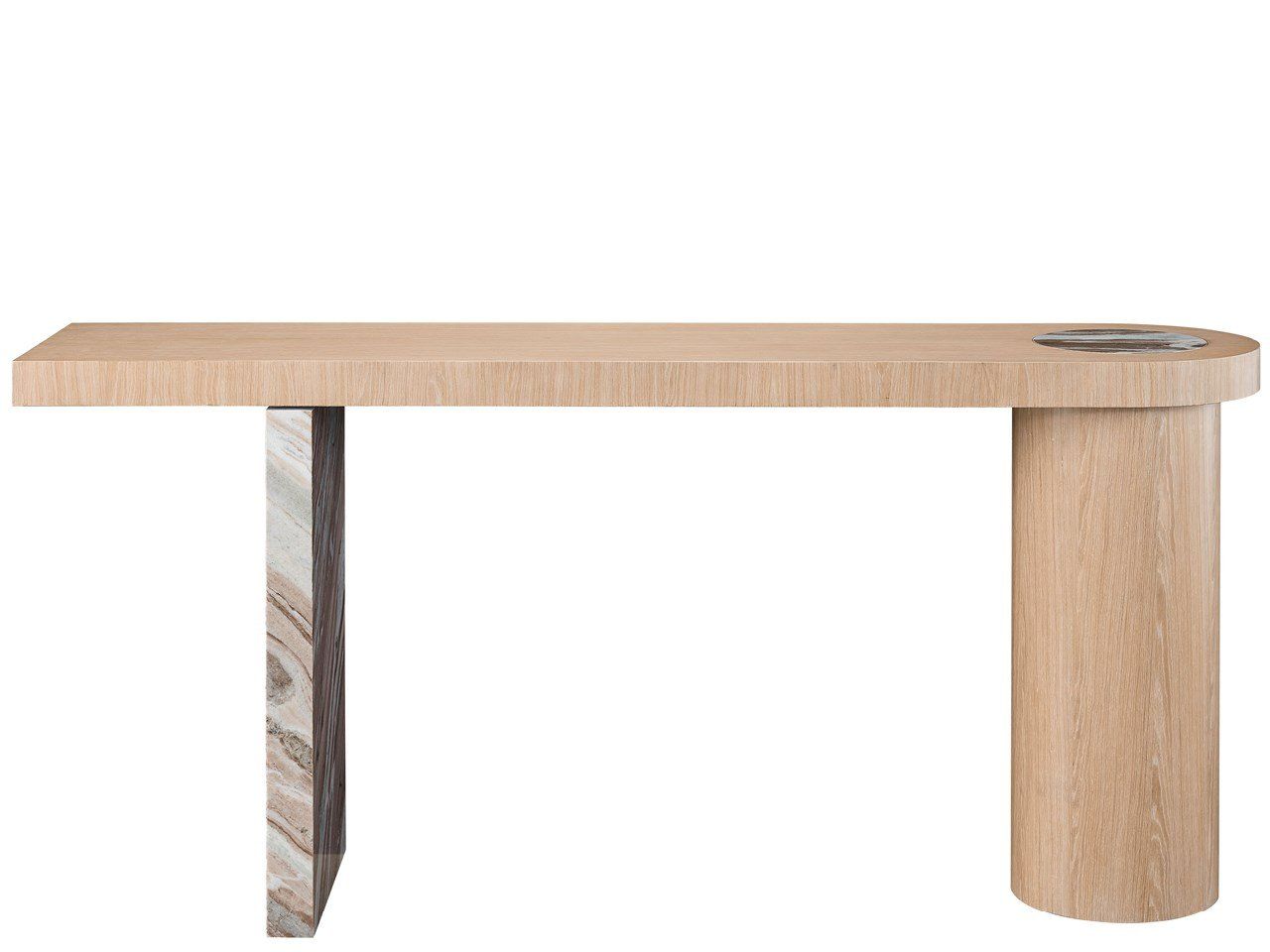 Modern - Croydon Console Table - Light Brown