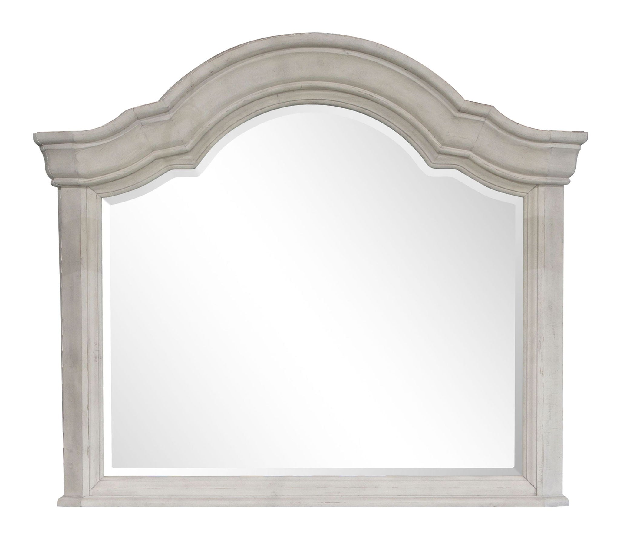 Bronwyn - Shaped Mirror - Alabaster