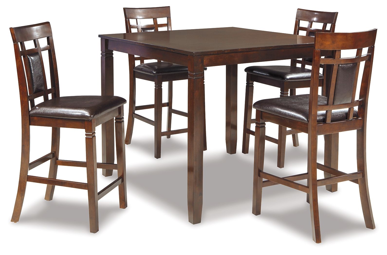 Strathmore - Brown - DRM Counter Table Set (Set of 5)