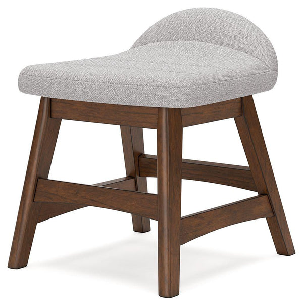 Signature Design by Ashley® - Lyncott - Light Gray / Brown - Home Office Desk Chair - 5th Avenue Furniture