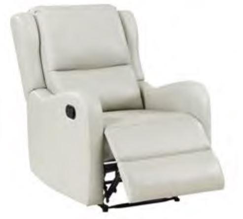 Coaster Fine Furniture - Kelsey - Upholstered Recliner Chair - Ivory - 5th Avenue Furniture
