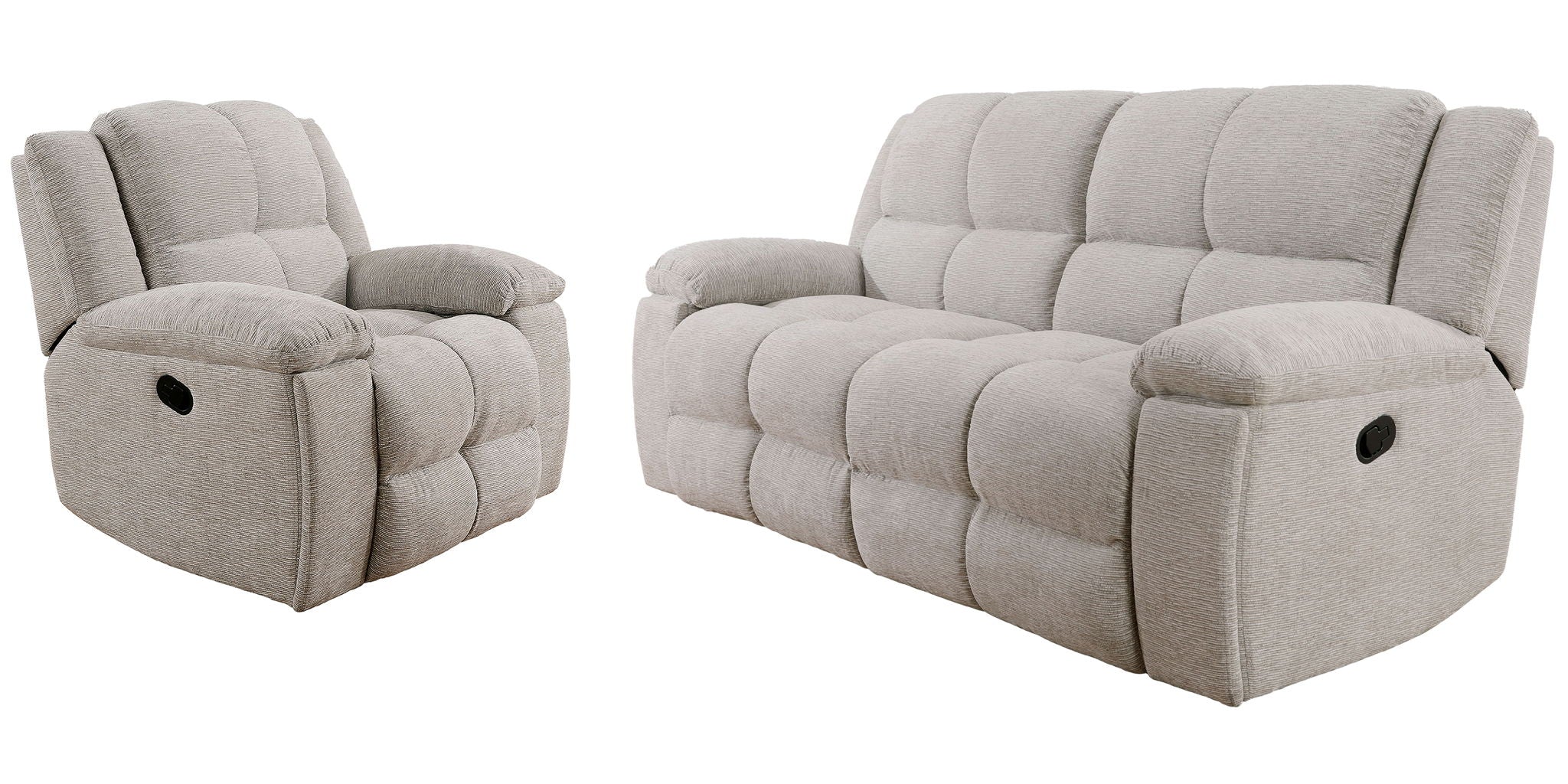 Buster - Manual Glider Reclining Sofa Set