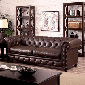 Furniture of America - Stanford - Sofa - Brown - 5th Avenue Furniture