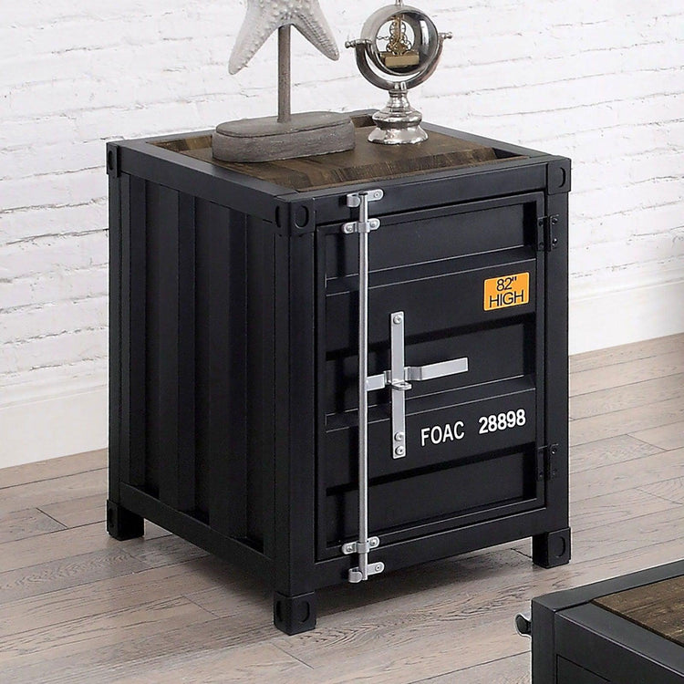 Furniture of America - Dicargo - End Table - Black - 5th Avenue Furniture