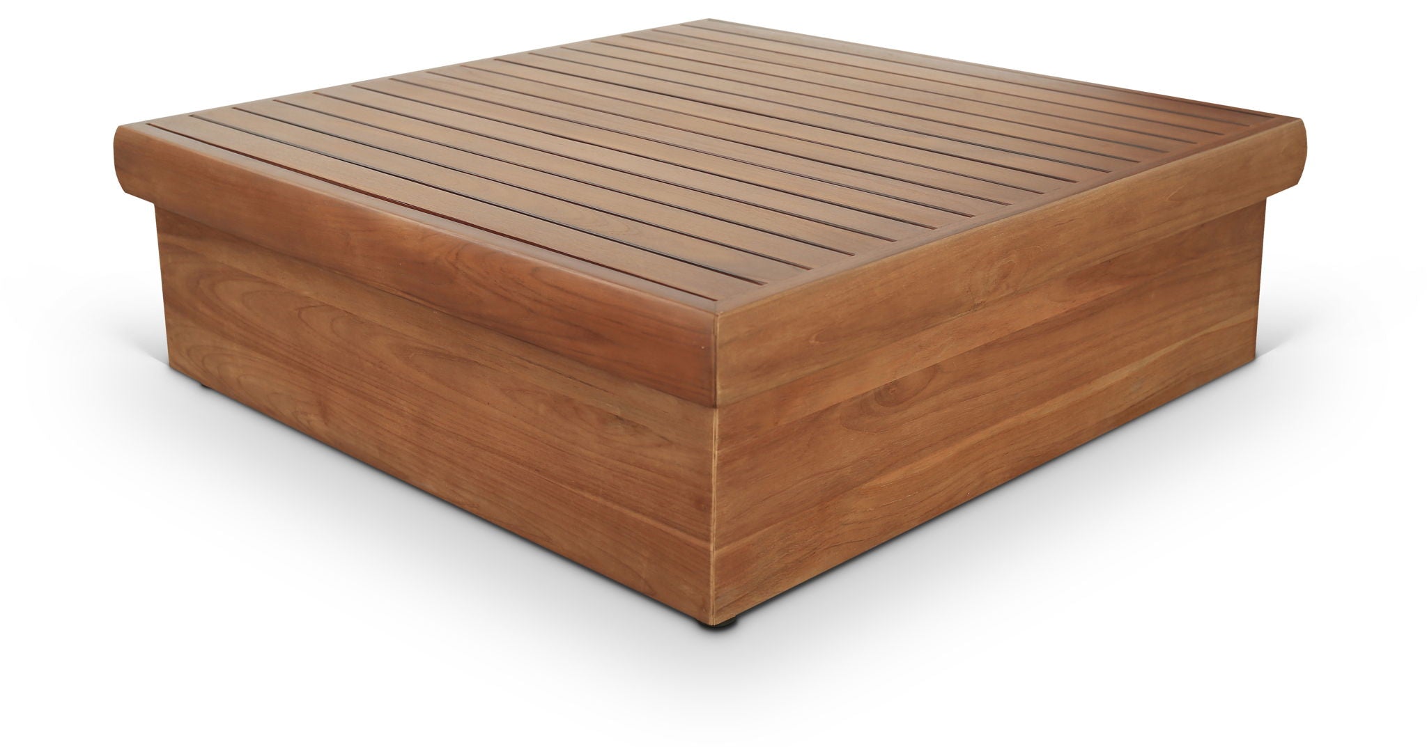Mirella - Teak Wood Outdoor Patio Coffee Table - Natural
