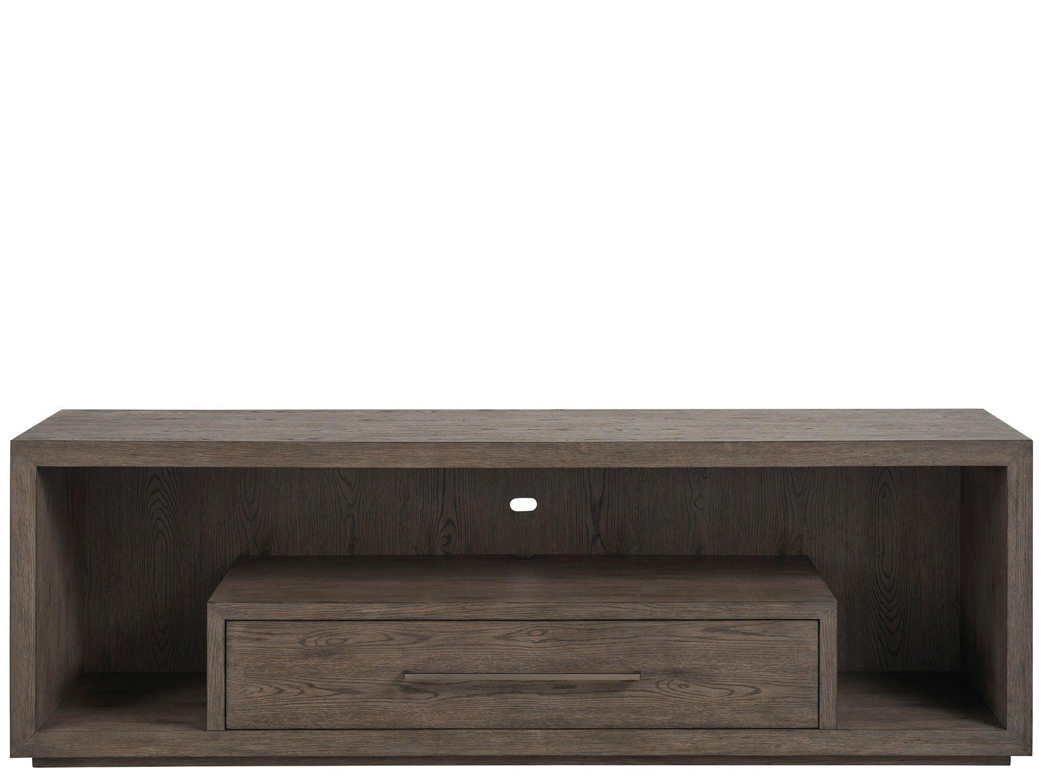 Universal Furniture - New Modern - Kellan Media Console - Dark Brown - 5th Avenue Furniture