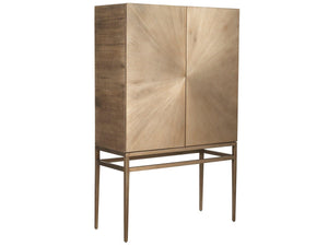 Universal Furniture - New Modern - Milo Bar Cabinet - Bronze - 5th Avenue Furniture