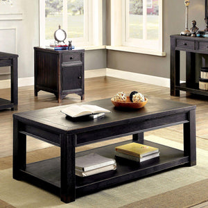 Furniture of America - Meadow - Coffee Table - Antique Black - 5th Avenue Furniture