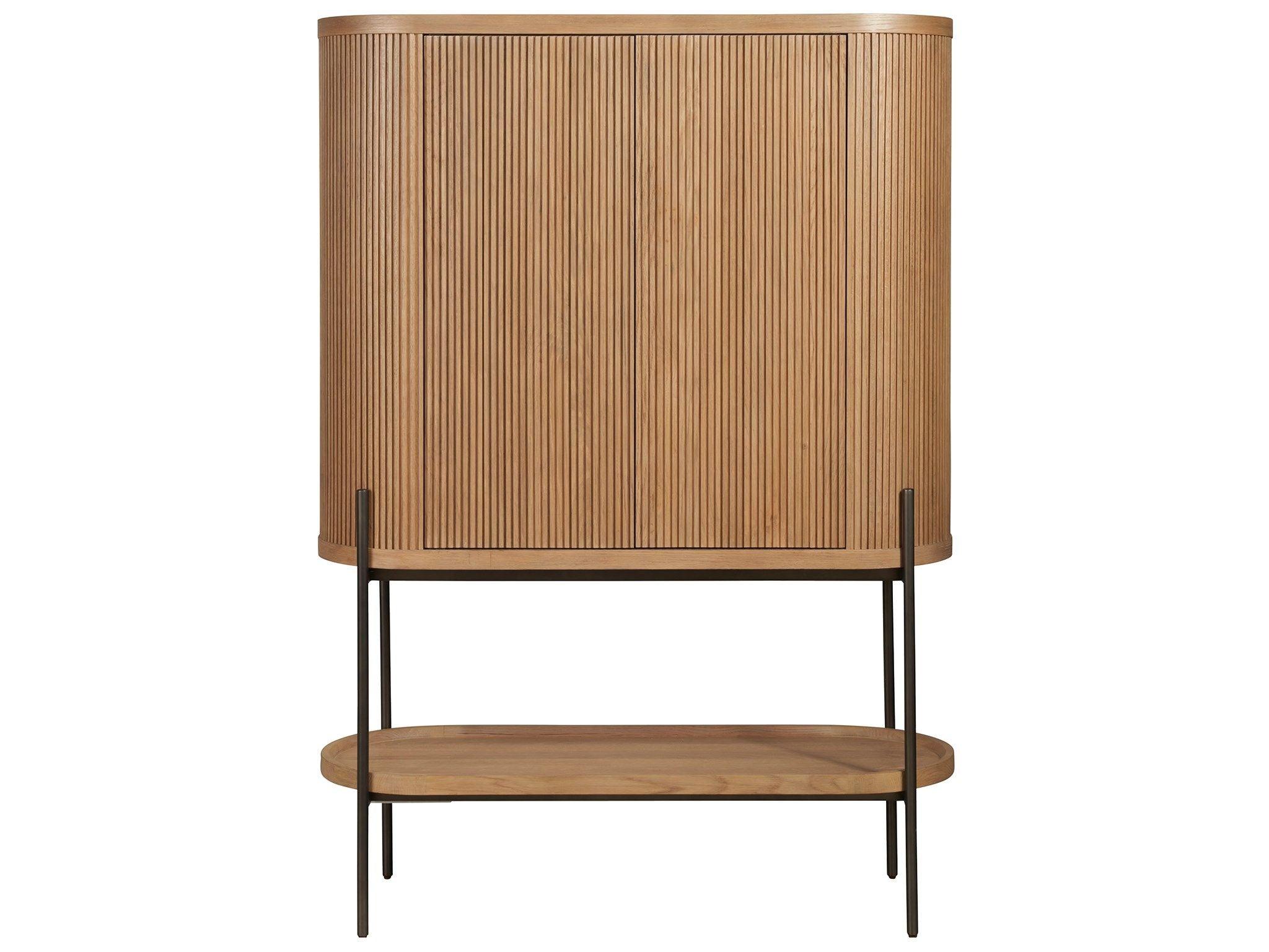 Universal Furniture - New Modern - Linnea Bar Cabinet - Light Brown - 5th Avenue Furniture