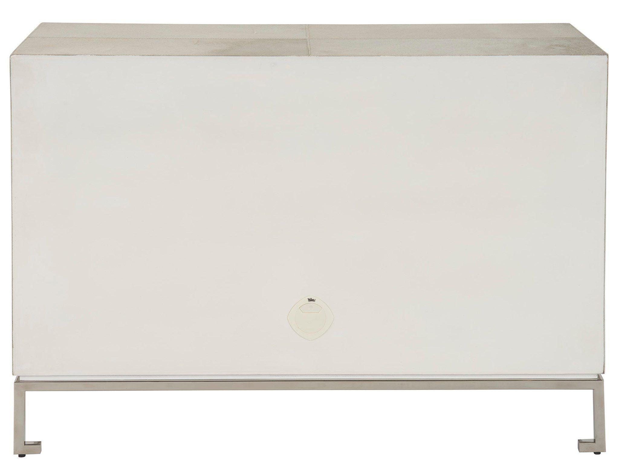 Universal Furniture - New Modern - Marigold Door Cabinet - White - 5th Avenue Furniture