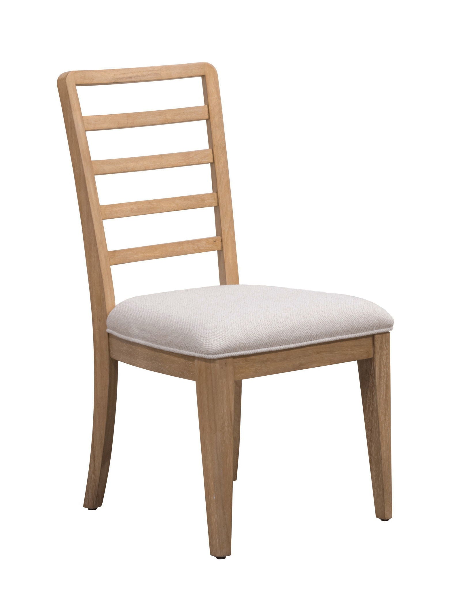 Escape - Dining Ladder Back Dining Chair (Set of 2) - Glazed Natural Oak / Mirage Mist