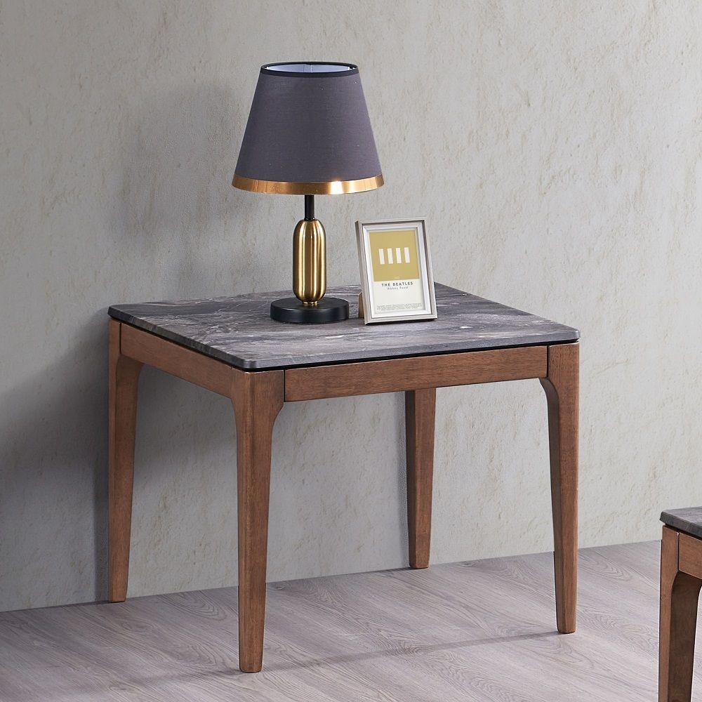 ACME - Bevis - End Table - Walnut - 5th Avenue Furniture