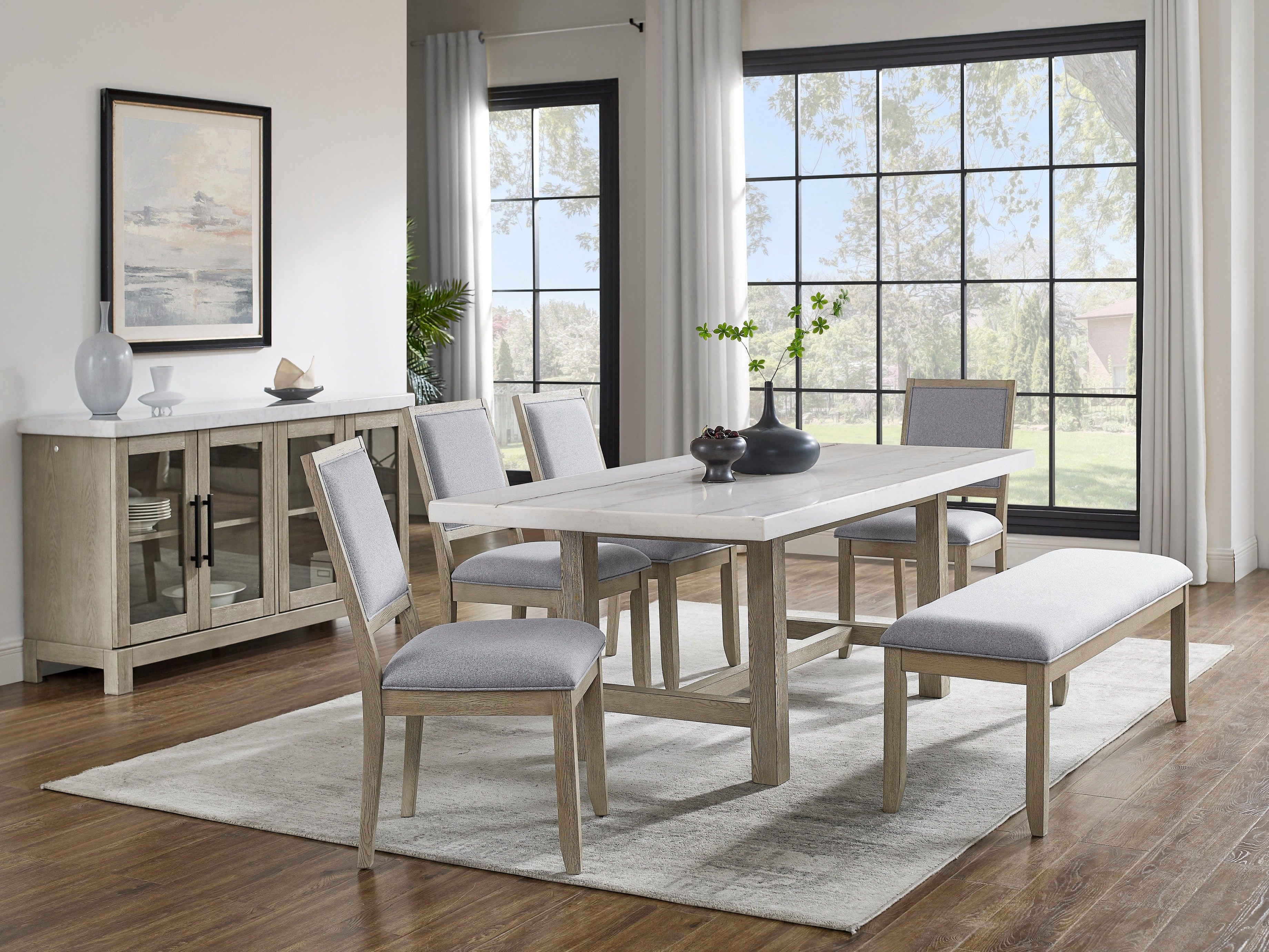 Steve Silver Furniture - Carena - Dining Set With Rectangular Table - 5th Avenue Furniture