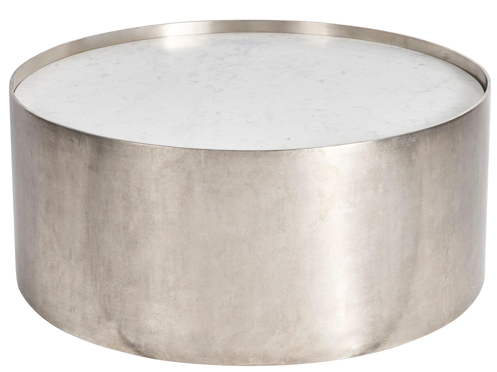 Universal Furniture - New Modern - Aspen Cocktail Table - Pearl Silver - 5th Avenue Furniture