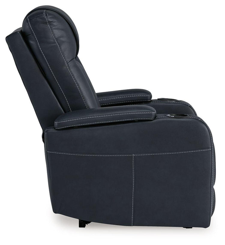 Signature Design by Ashley® - Feazada - Power Recliner With Adj Headrest - 5th Avenue Furniture