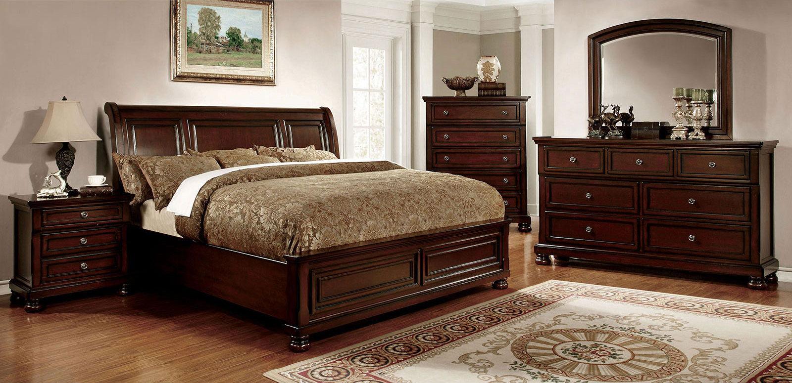 Furniture of America - Northville - Dresser - Dark Cherry - 5th Avenue Furniture