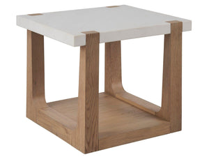 Universal Furniture - New Modern - Ellis End Table - White - 5th Avenue Furniture