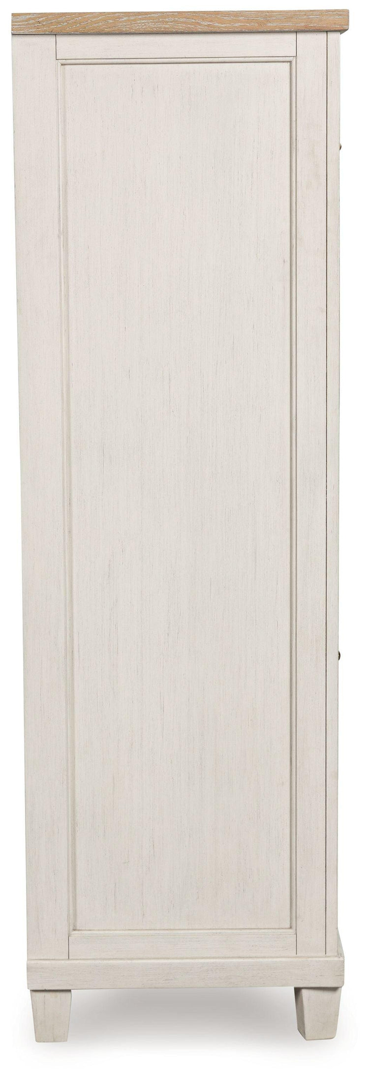 Benchcraft® - Shaybrock - Antique White / Brown - Door Chest - 5th Avenue Furniture