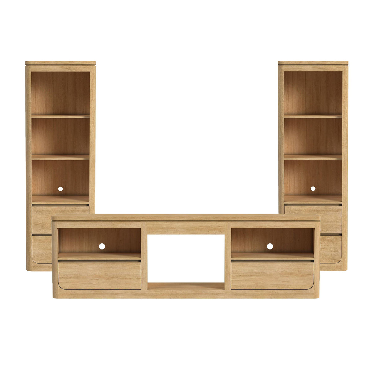 Rosalie - Entertainment Unit With 82" TV Console