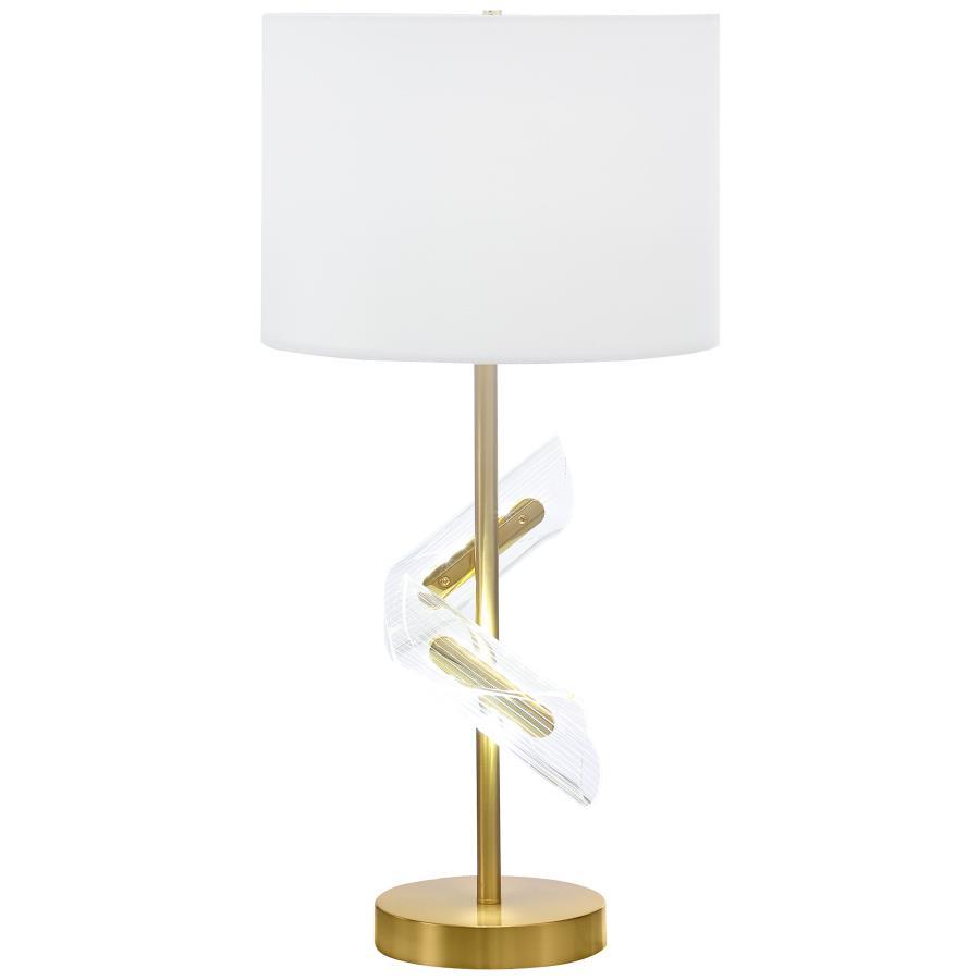 Kingsley - Drum Shade Table Lamp (Set of 2) - Gold