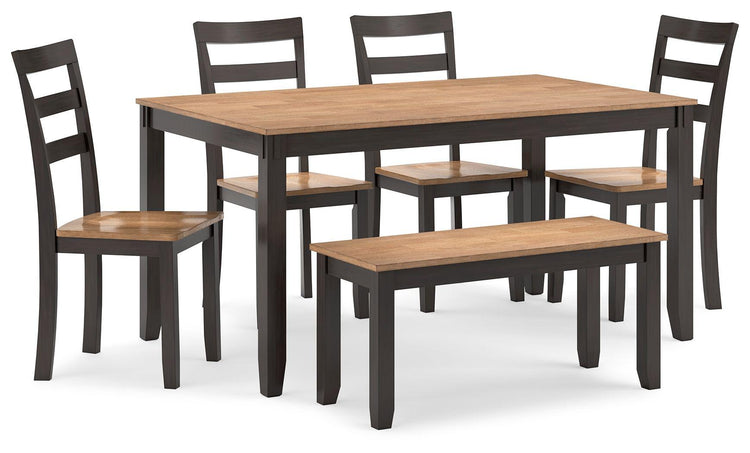 Signature Design by Ashley® - Gesthaven - Dining Room Table Set - 5th Avenue Furniture