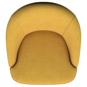 Coaster Fine Furniture - Leon - Upholstered Accent Swivel Barrel Chair - 5th Avenue Furniture
