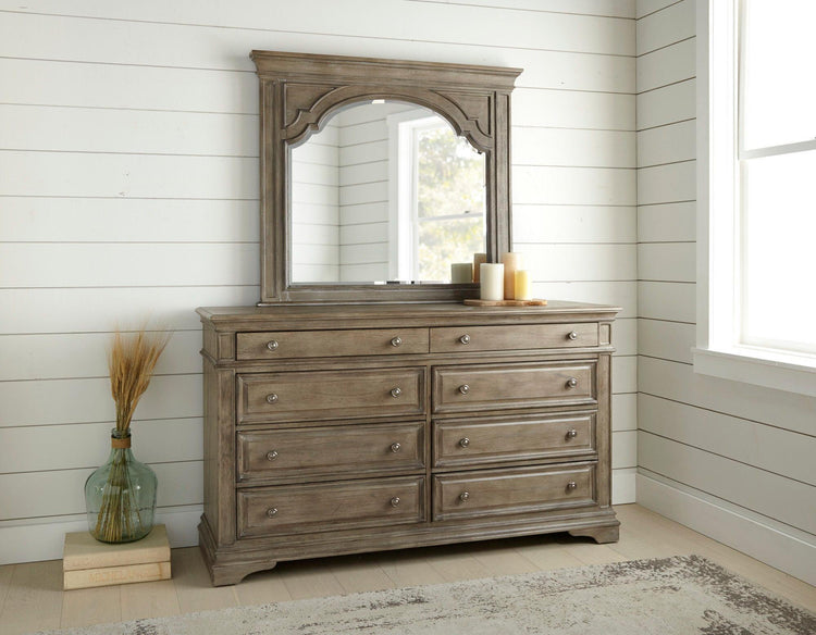 Steve Silver Furniture - Highland Park - Dresser And Mirror - 5th Avenue Furniture